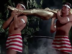 The Golden Goddess- vintage 60&039;s ebony pubik dance
