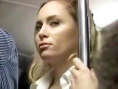 Cute Girls Is Fingered On The Buss