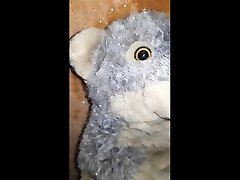plush wolf marking