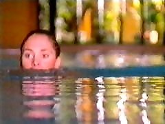 Jenni Falconer Black full tight dress bondage Bikini & Massage