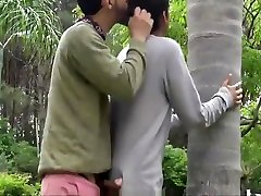 Latin gay outdoor