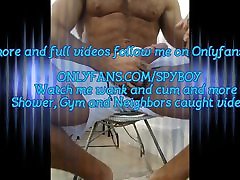 Im wanking and cumming in outdoor