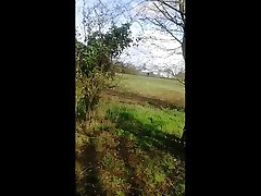jerk in public - branle en public en bord de route