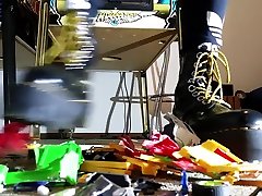 Toycarcrush with tranny dan Martens Boots