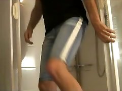 new black an waite jeans piss and cum