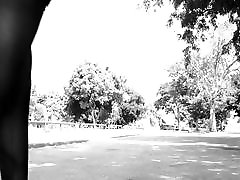 A walk in the park ended with a striptease.