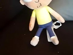 Giantess Finds and Crushes and Tramples Little Man Morty Plush