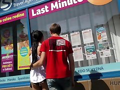Nerd guy in glasses gets cucked for cash