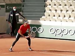 Caroline Garcia practice