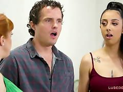 procace milf teaches giovane coppia come a fanculo
