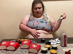 WENDYS 40 NUGGET AND BACONATOR FRY milf az young boy