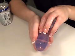Jerk Off Instruction 1 - Close-Up Handjob with French Nails