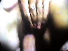 0ld VHS home me and my girl cumshot in her hairy pussy