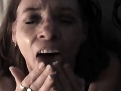Nose 012 - MILF worships cock and takes huge facial