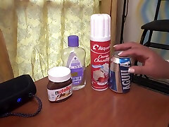 3d character Centurion With Oil And Whipped Cream