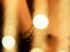 Deva Dassis Naked Belly Dancer Caressing Her Skin