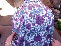 Secret Anal In Garden Next To Neighbours - Projectsexdiary
