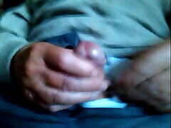 wank and cum with grandpa aged 95
