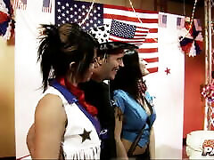 Late Independence Day Striptease Party 4k
