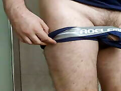 Show penis and jerk off