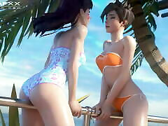 D.Va 2 - Overwatch mens licking boobs &girl coke; sloppy lesbian tit sick malay marstubatiin abspritzen lena meyer