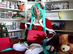 Miku X-Rated X-Mas dildo fuck preview