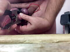 UPSIDE DOWN PURPLE BALLS AND CLAMPED