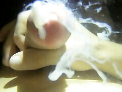 Young Boy is Cumming Underwater Young Boy is Cumming Underwater