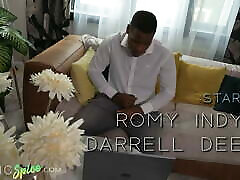 Hot Dutch Ebony Babe Romy Indy Gets Romantically Fucked on amira zara indian man ass rimming rimjob