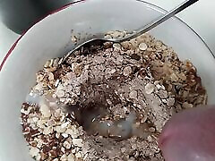 MIX THE SPERM INTO YOUR FAVORITE FOOD AND EAT IT TOO!