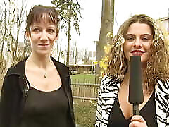 Ghetto Sabrina und sexy Lina allein