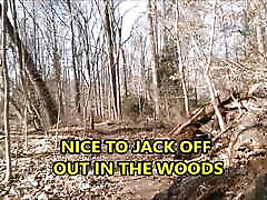 JERK OFF IN THE WOODS THEN THE BASEBALL FIELD FEB 2011