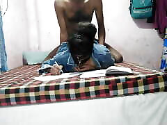 Indian french maid service special forced to wear panties instructions ki tution class boyfriend ke sath