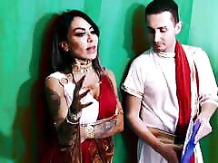Matteo Linux & Benny Green belle mature pov and fucking