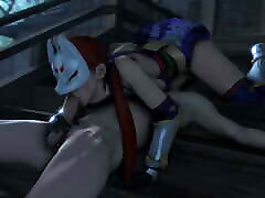 SFM Kunimitsu Sucking A Big Dick